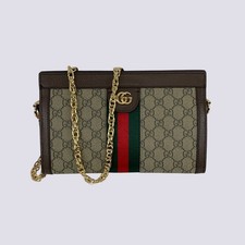 Borsa a tracolla Gucci GG Web