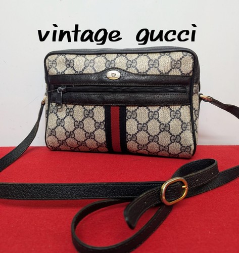 Borsa tracolla gucci navy gg - gucci,