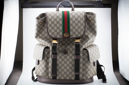 Zaino gucci ophidia marrone - gucci,