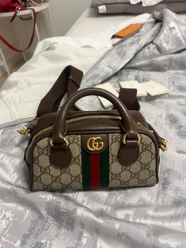 Borsa gucci ophidia indossata - borsa,